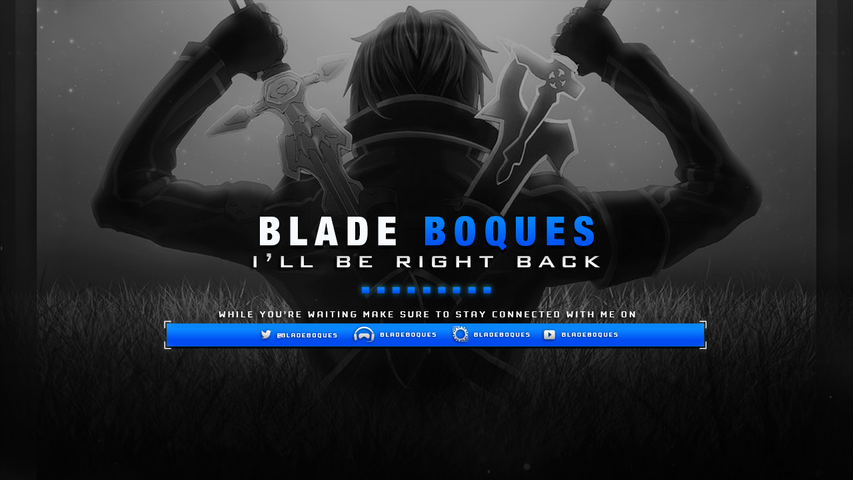 Blade's offline twitch stream picture
